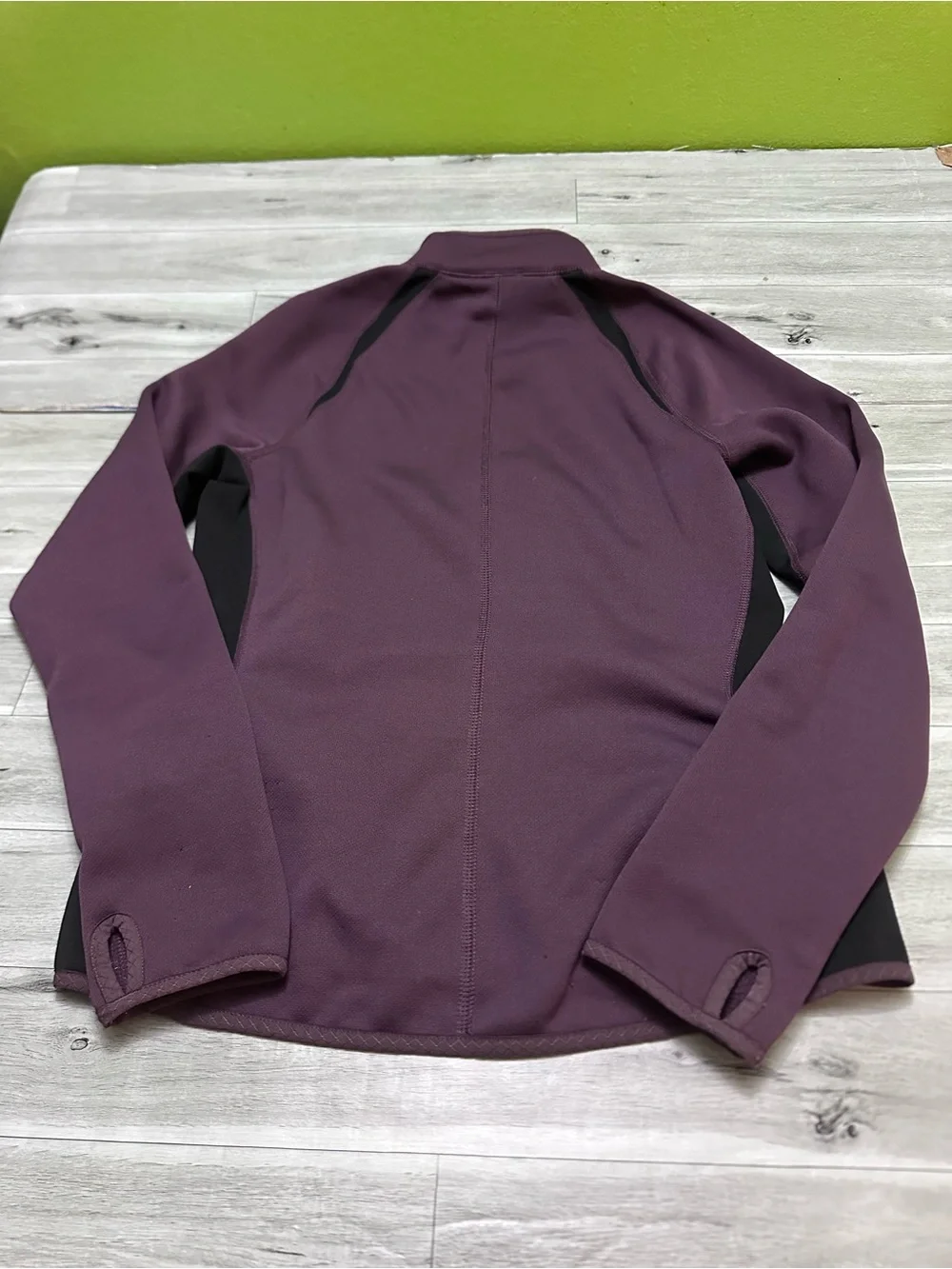 The North Face Men’s Plum & Black Half-Zip Shirt Jacket SP